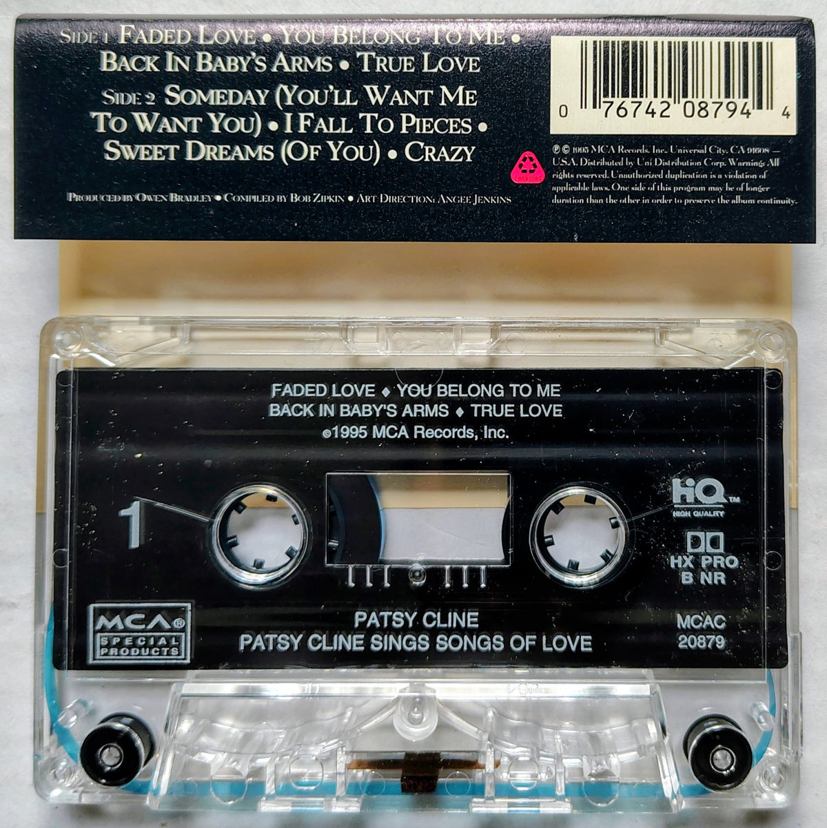 Patsy Cline - Patsy Cline Sings Songs of Love