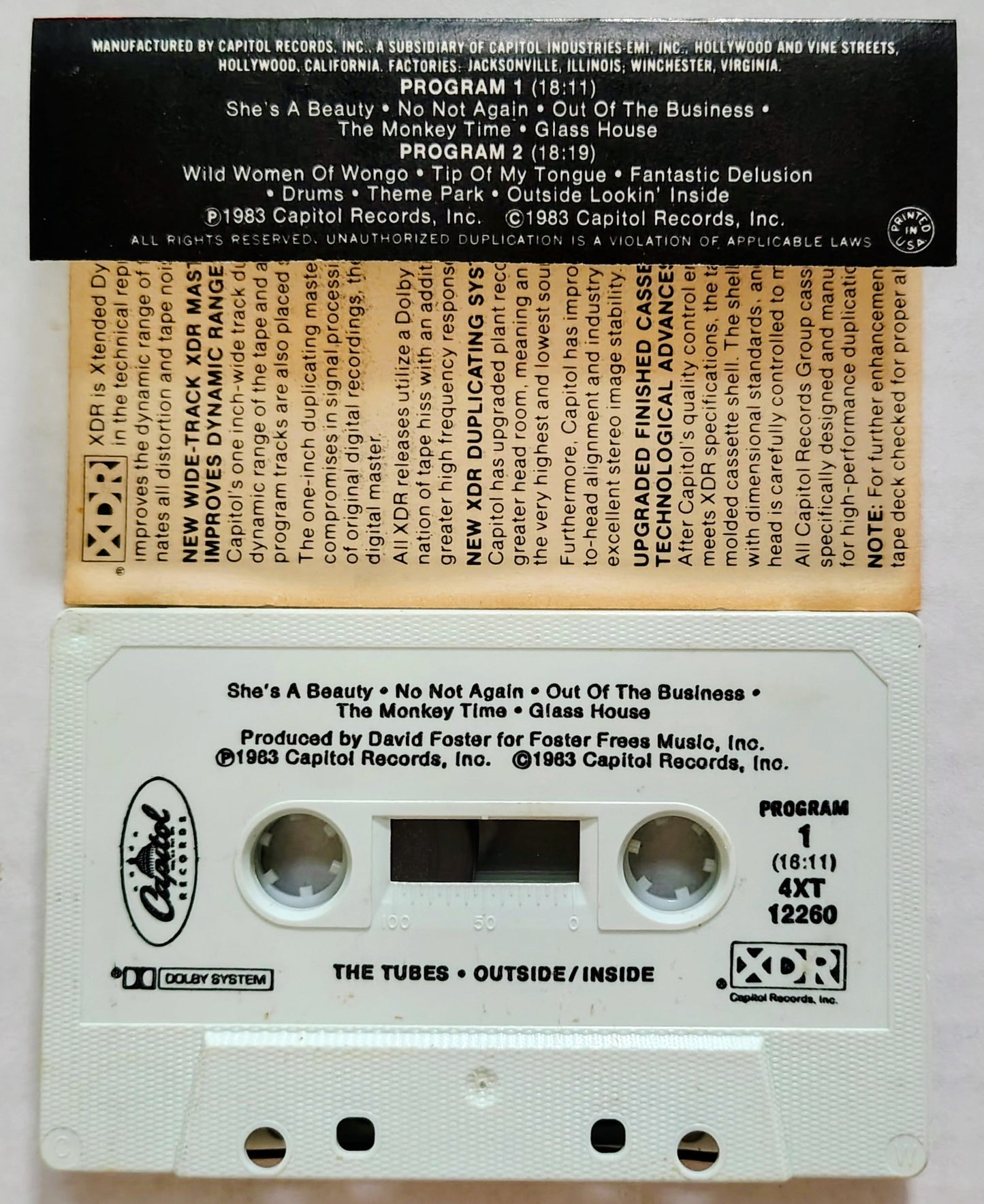 The Tubes - Outside/Inside