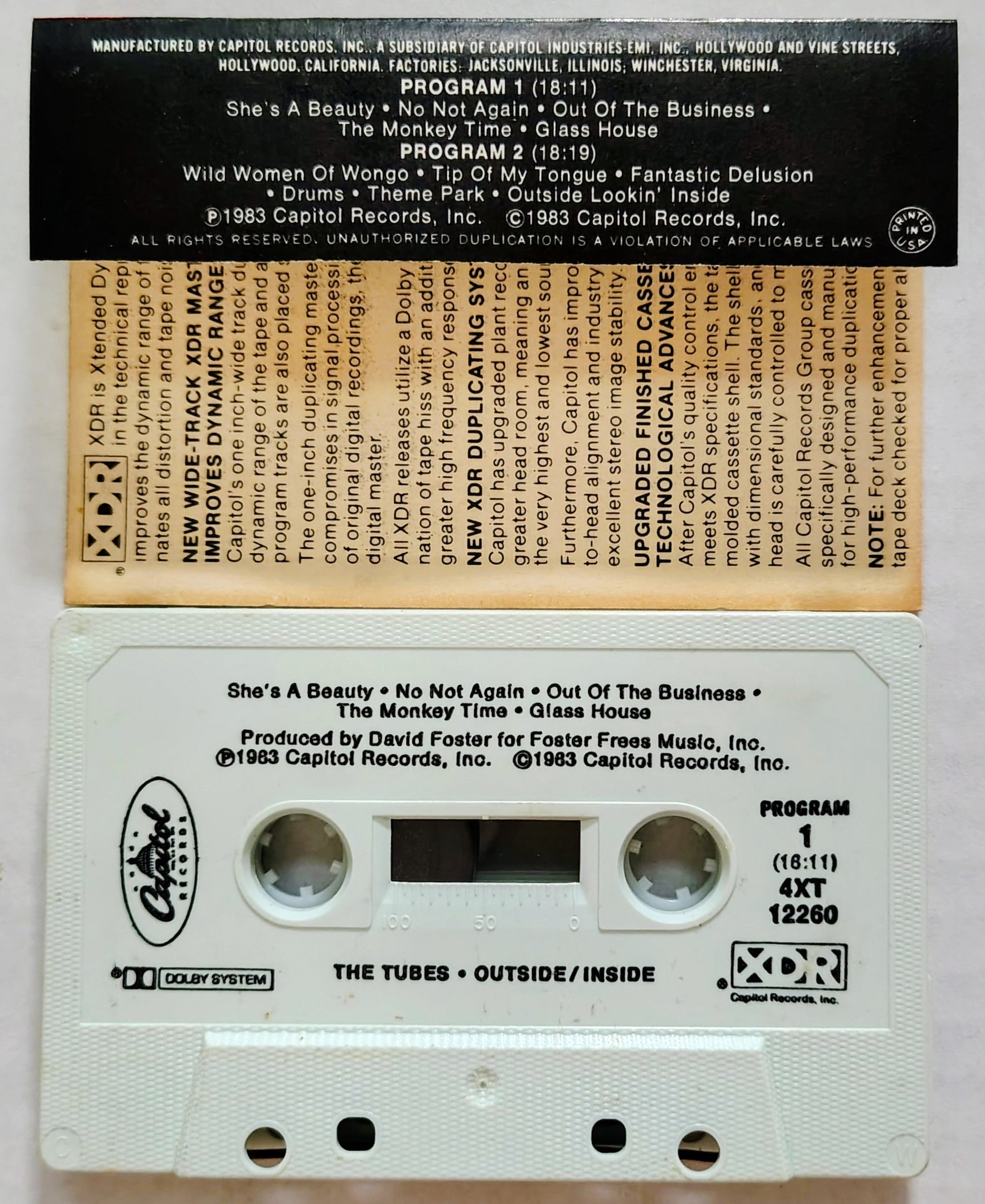 The Tubes - Outside/Inside