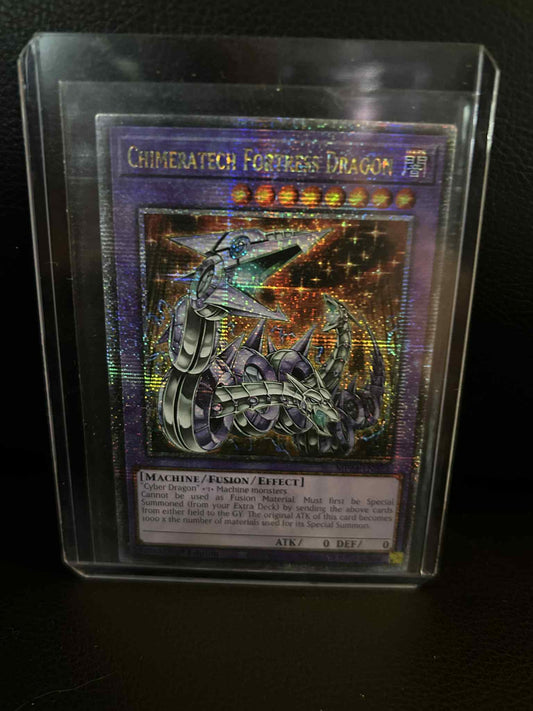 Chimeratech Fortress Dragon - MP24-EN022 - Quarter Century Secret Rare - 1st Edition  25th Anniversary Tin - Dueling Mirrors Yu-Gi-Oh
