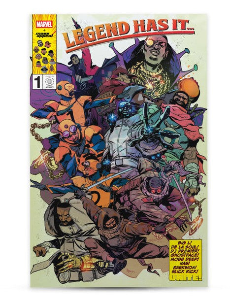 Marvel Comics x Mass Appeal Presents: "Legend Has It #1" Comic Book (Limited Edition; poly bagged and boarded; Sealed)