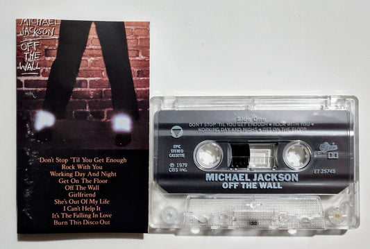 Michael Jackson - "Off The Wall"- CASSETTE TAPE VG+/VG+