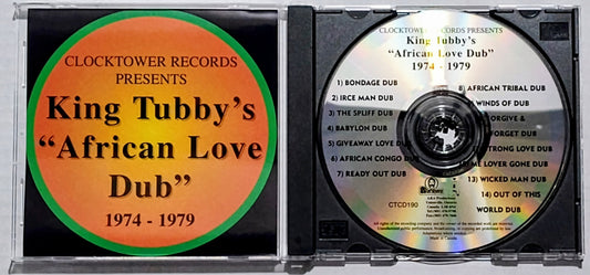 King Tubby - "King Tubby's African Love Dub 1974-1979" - INDIE COMPACT DISC NM/NM