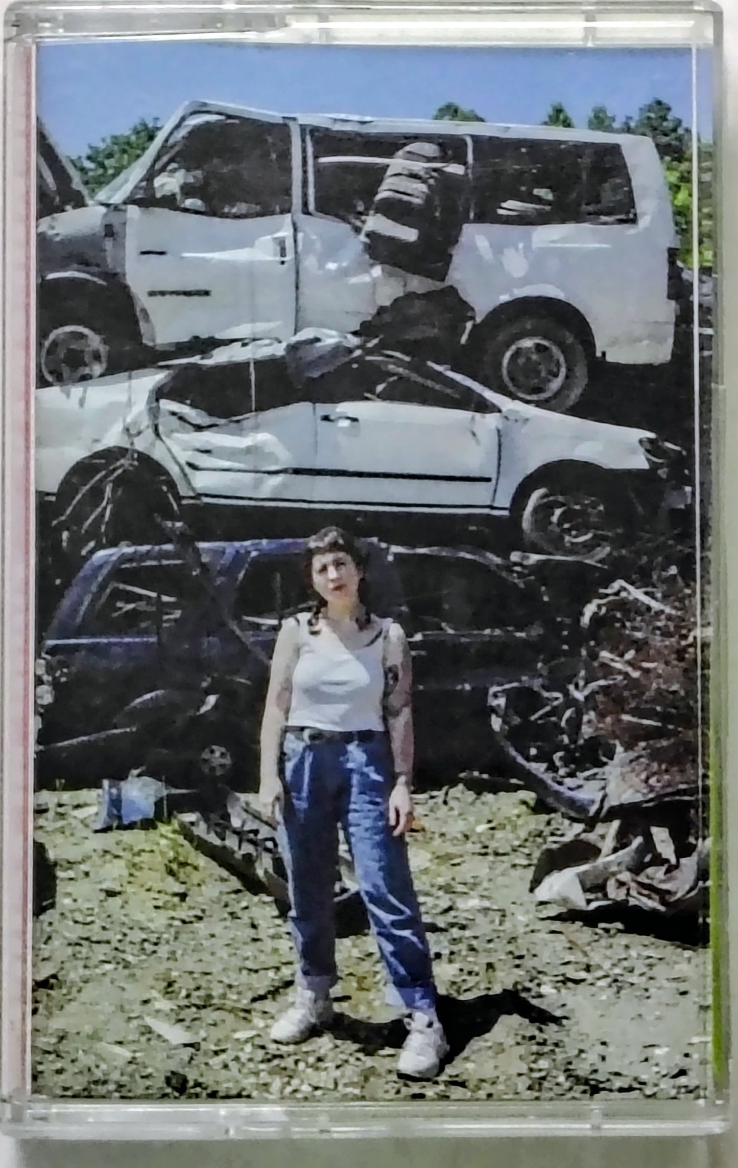 Wednesday - "Twin Plagues" - INDIE CASSETTE TAPE (Lime Green Shell) NM/NM (Personal Collection)