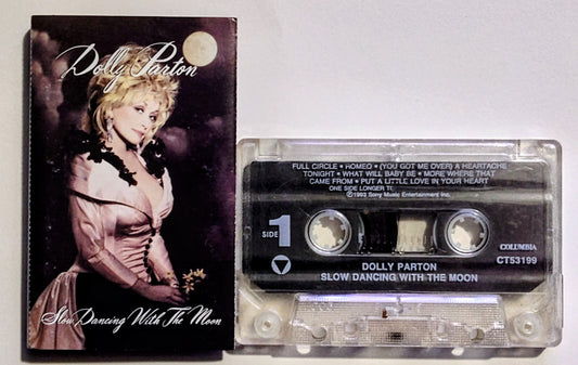 Dolly Parton - "Slow Dancing With The Moon" - CASSETTE TAPE VG/VG