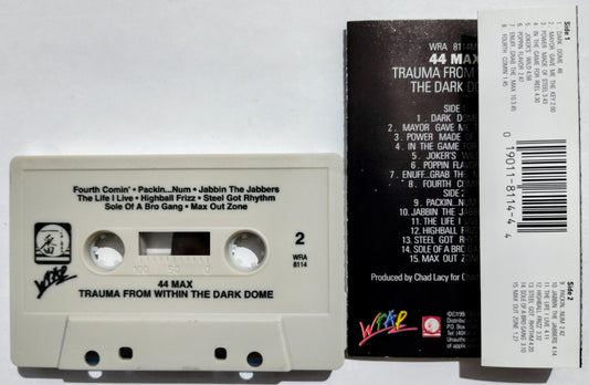 44 Max - “Trauma From Within The Dark Dome” - CASSETTE TAPE VG+/VG+