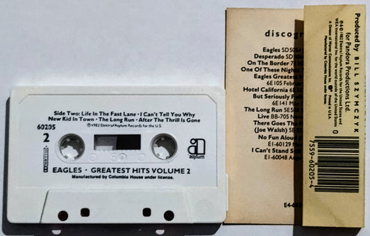 Eagles - "Greatest Hits Volume 2" - CASSETTE TAPE VG/VG+