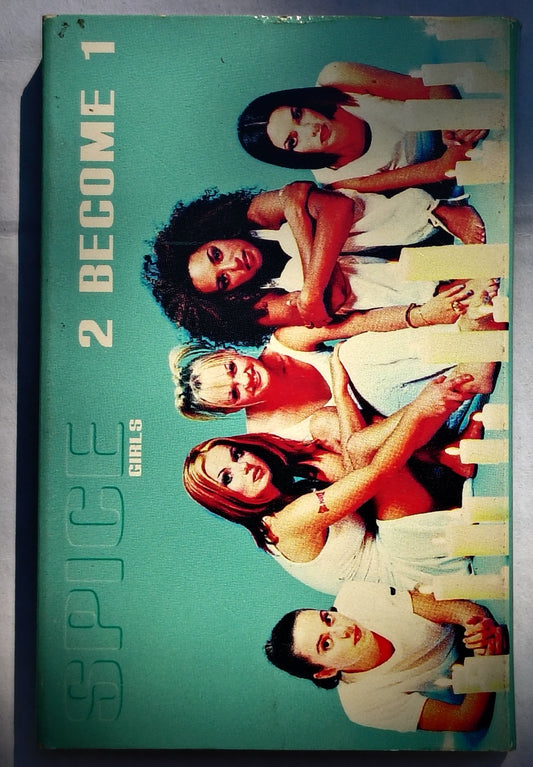 Spice Girls - "2 Become 1" CASSETTE TAPE (Single) VG/G+ (Light wear to sleeve)