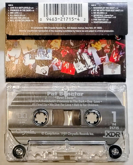 Pat Benatar - “Best Shots” - CASSETTE TAPE VG/VG