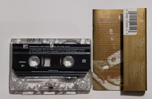 Various Artists - "MTV Presents: Hip-Hop Back In The Day" - CASSETTE TAPE (DOLBY HX PRO B NR) VG/VG+