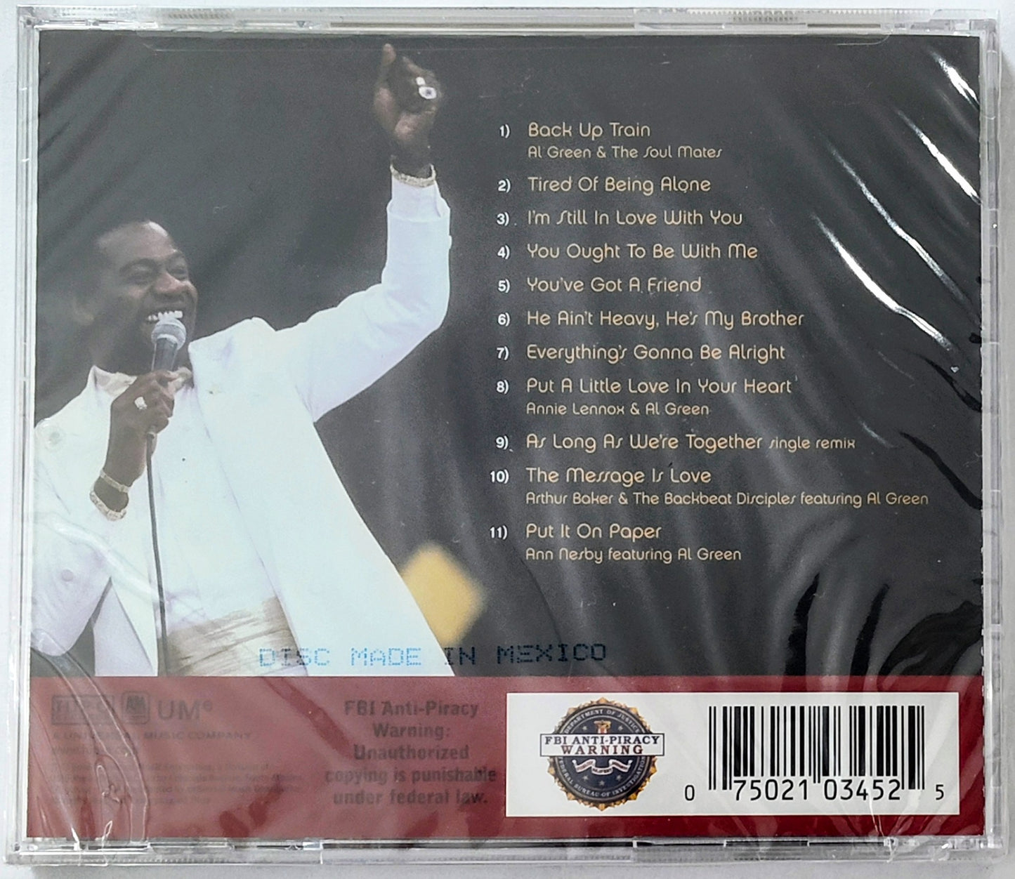 Al Green - “Best Of Al Green Millennium Collection Compilation” - COMPACT DISC M/M (Sealed)