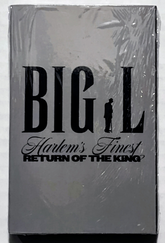 Big L - “Harlem’s Finest: Return Of The King” - INDIE CASSETTE TAPE M/M (Sealed)