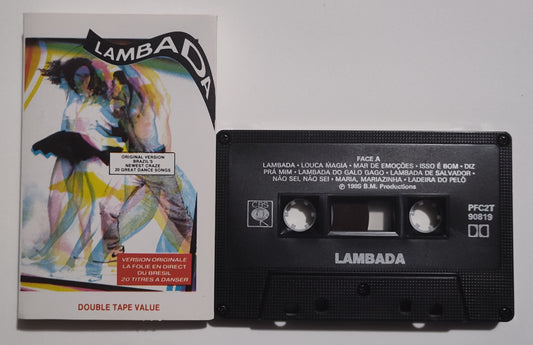 Lambada - "Lambada" - CASSETTE TAPE (Canada; black shell; DOLBY) VG+/VG+