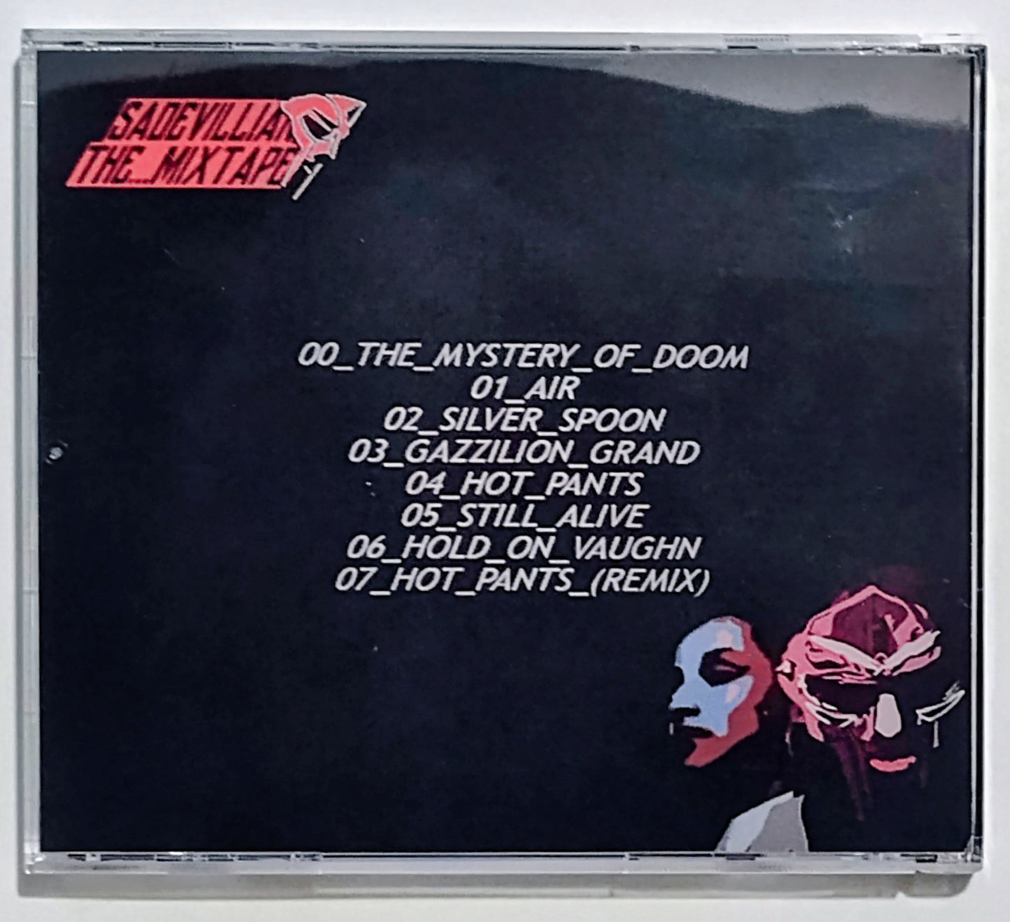 Sadevillain (Sade + MF DOOM) - "...The Mixtape by SEANH" - INDIE COMPACT DISC NM/NM