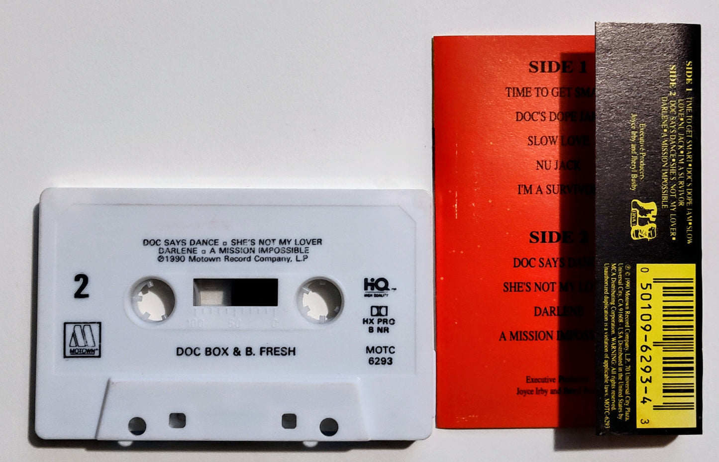 Doc Box & B. Fresh - "Doc Box & B. Fresh" - CASSETTE TAPE VG/VG
