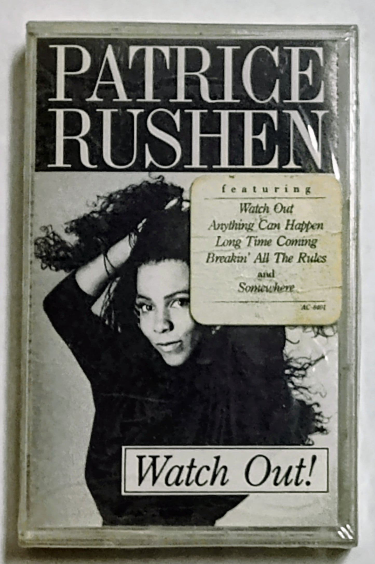 Patrice Rushen - “Watch Out!” - CASSETTE TAPE M/M (Sealed with hype sticker; shelf wear)