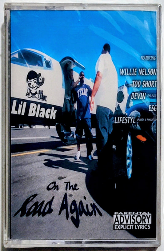 Lil Black - "On The Road Again" - CASSETTE TAPE M/M (Sealed)