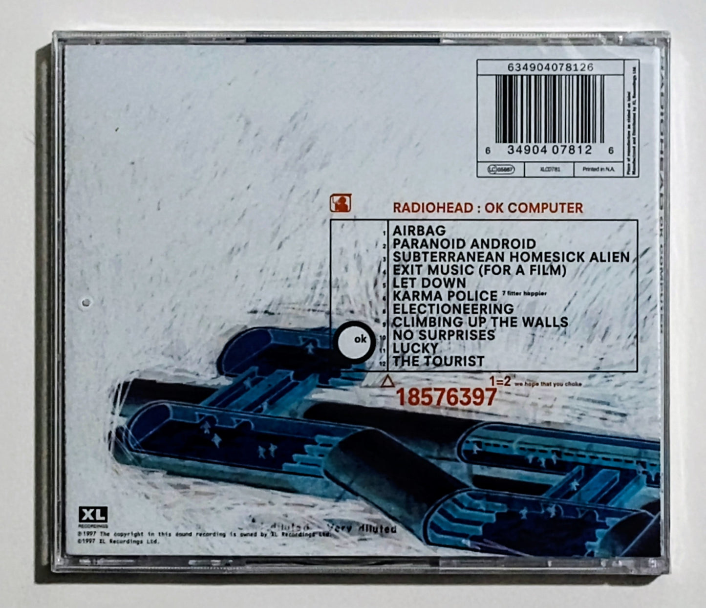 Radiohead - "OK Computer" - COMPACT DISC M/M (Sealed)