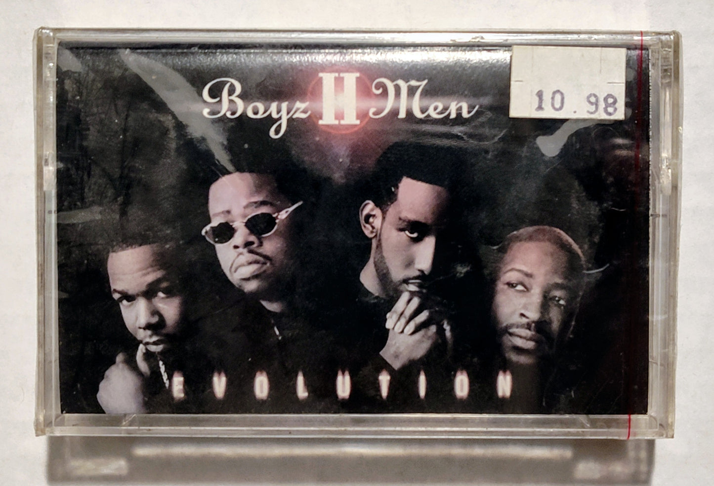 Boyz II Men - “Evolution” - CASSETTE TAPE NM/M (Sealed; small crack on back of case)