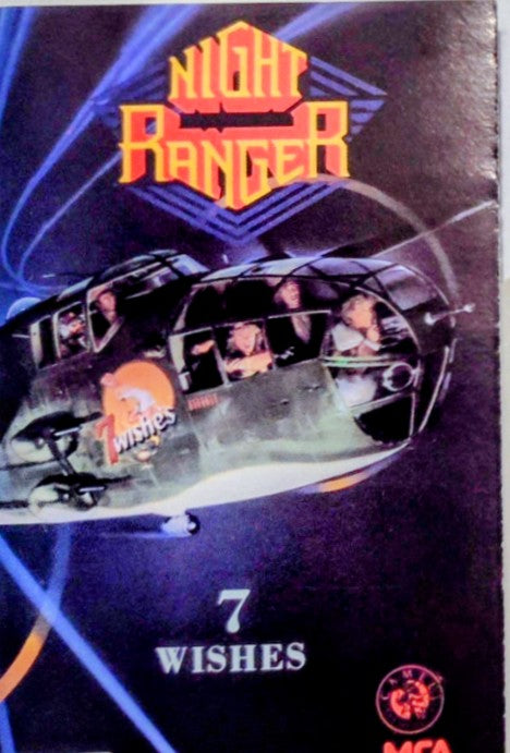 Night Ranger - "7 Wishes" - CASSETTE TAPE VG/VG+