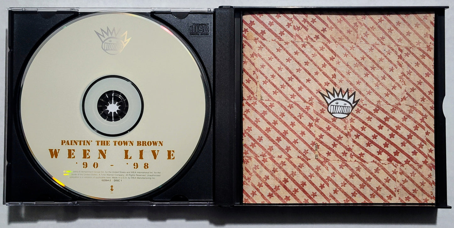 Ween - “Paintin’ The Town Brown” - COMPACT DISC (2x) VG+/VG+
