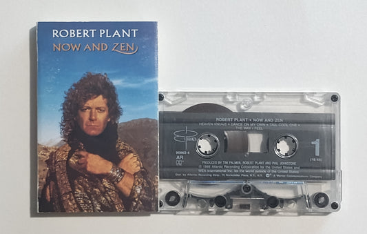Robert Plant - "Now And Zen" - CASSETTE TAPE (AR; DOLBY HX PRO) VG/VG