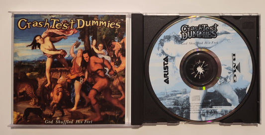 Crash Test Dummies - "God Shuffled His Feet" - COMPACT DISC VG/G+