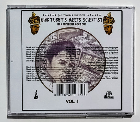 King Tubby And Scientist - "King Tubby's Meets Scientist: In A World Of Dub" - INDIE COMPACT DISC NM/NM