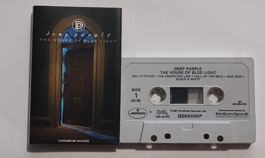 Deep Purple - "The House Of Blue Light" - CASSETTE TAPE (Chrome; DOLBY) VG+/VG+