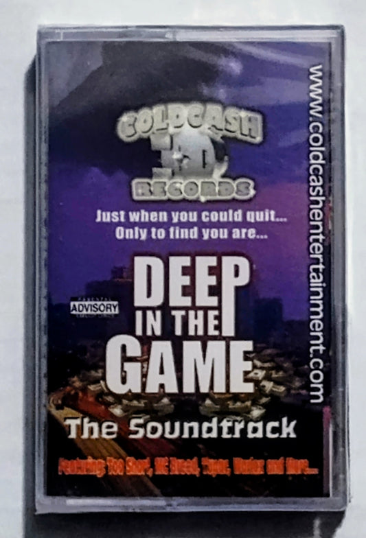 Various Artists - “Deep In The Game The Soundtrack” - CASSETTE TAPE M/M (Sealed)