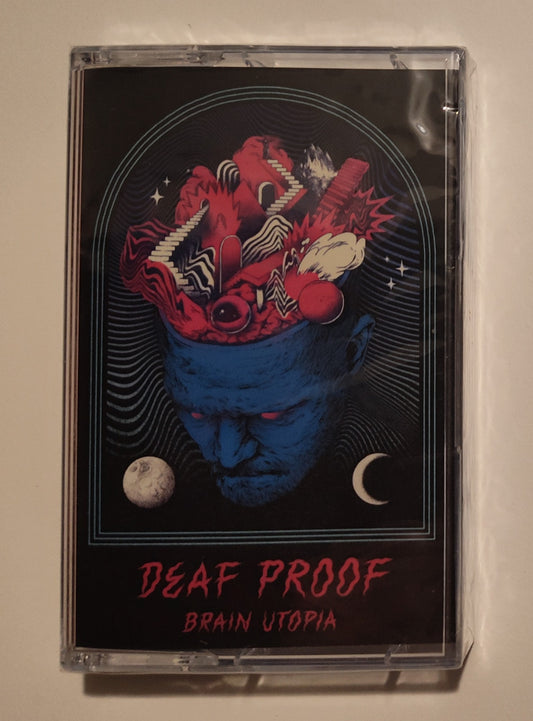 Deaf Proof - "Brain Utopia" - CASSETTE TAPE M/M (Sealed)