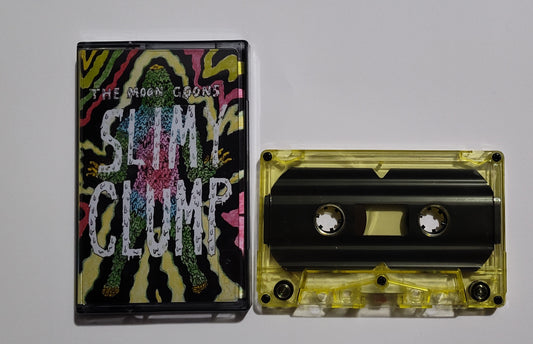 Moon Goons - "Slimy Clump" - INDIE CASSETTE TAPE (Ltd. Edition) M/M (Album Art By Alex Borrego) *⭐*