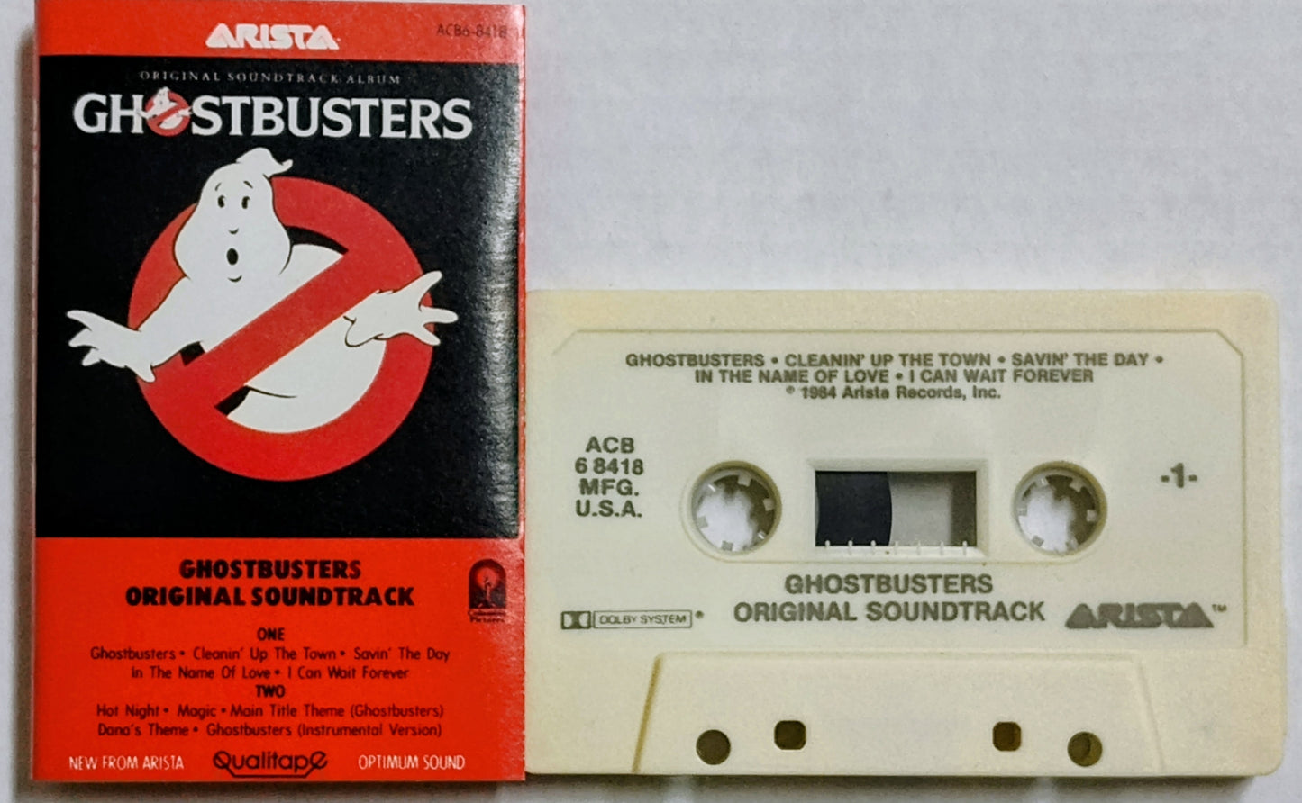 Various Artists - “Ghostbusters Soundtrack” - CASSETTE TAPE VG+/VG+