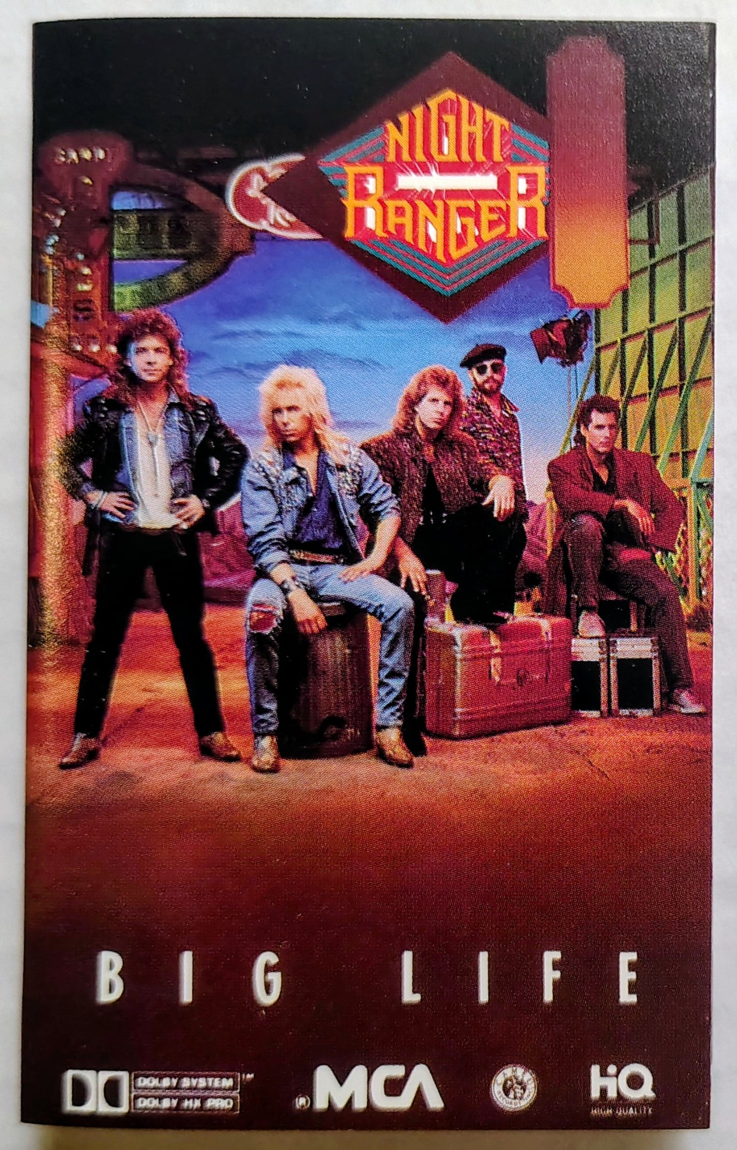Night Ranger - “Big Life” - CASSETTE TAPE VG+/VG+