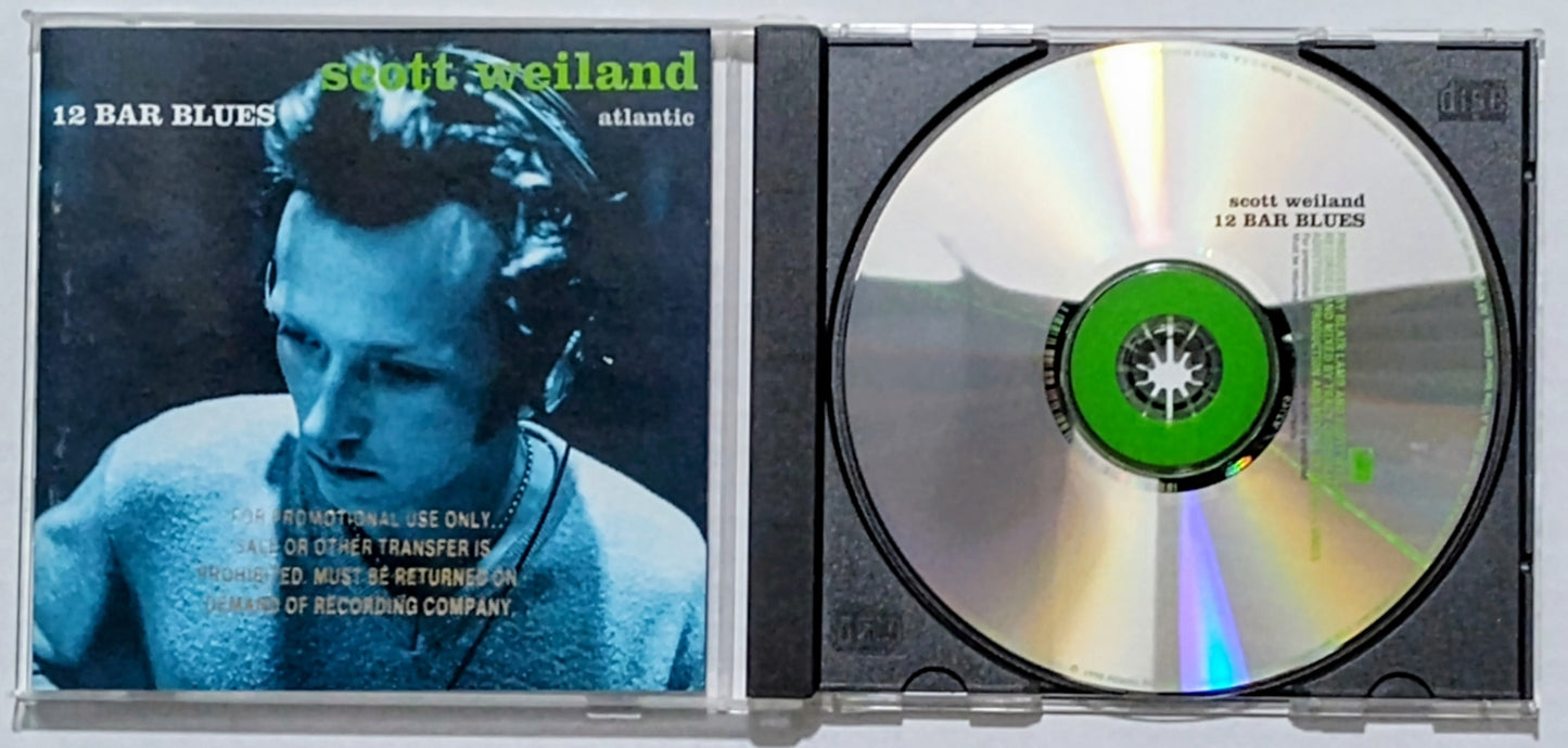 Scott Weiland - "12 Bar Blues (Promo Copy)" - COMPACT DISC VG+/VG+