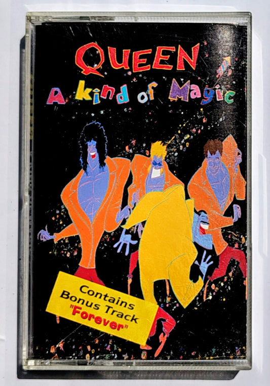 Queen - “A Kind Of Magic” - CASSETTE TAPE (AR) VG+/VG+