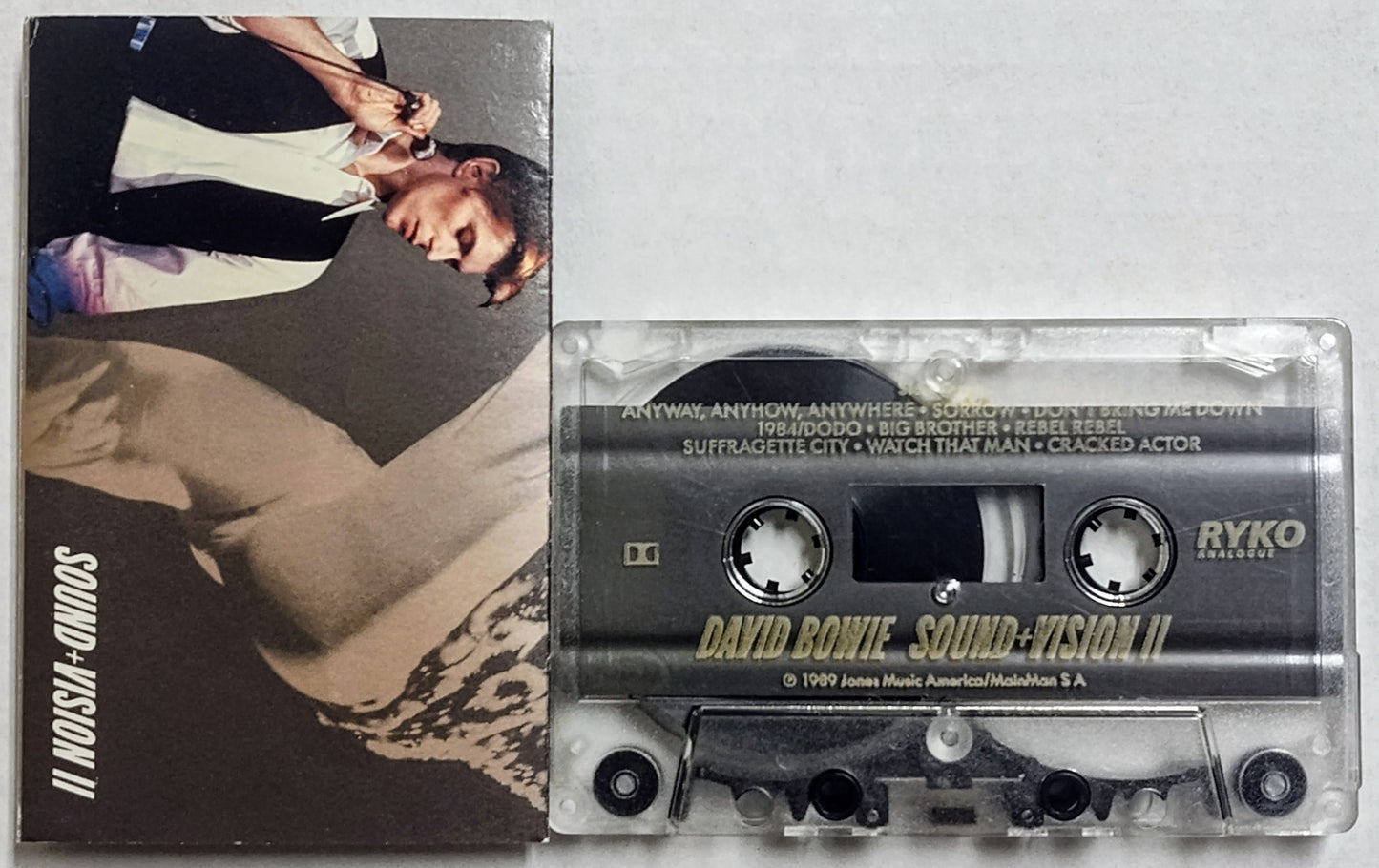 David Bowie - “Sound And Vision I, II & III” - CASSETTE TAPE (3x) VG/VG+