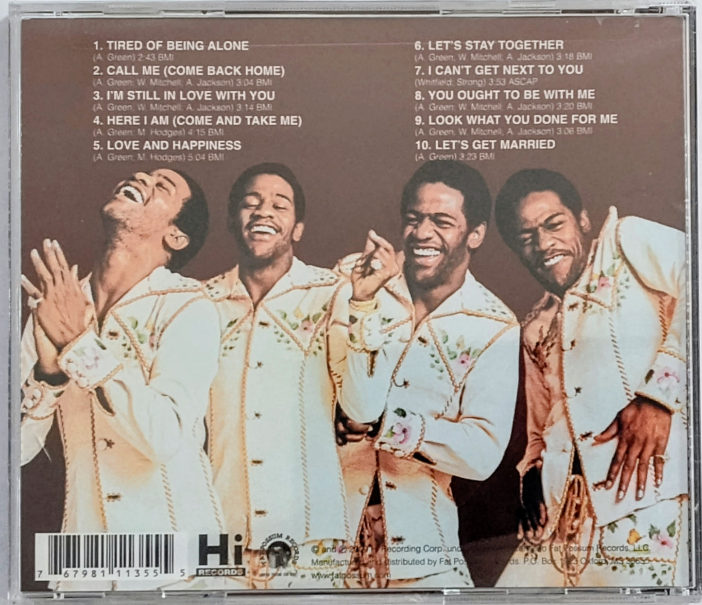 Al Green - "Greatest Hits" - COMPACT DISC NM/M (Sealed; tiny crack on back of case)