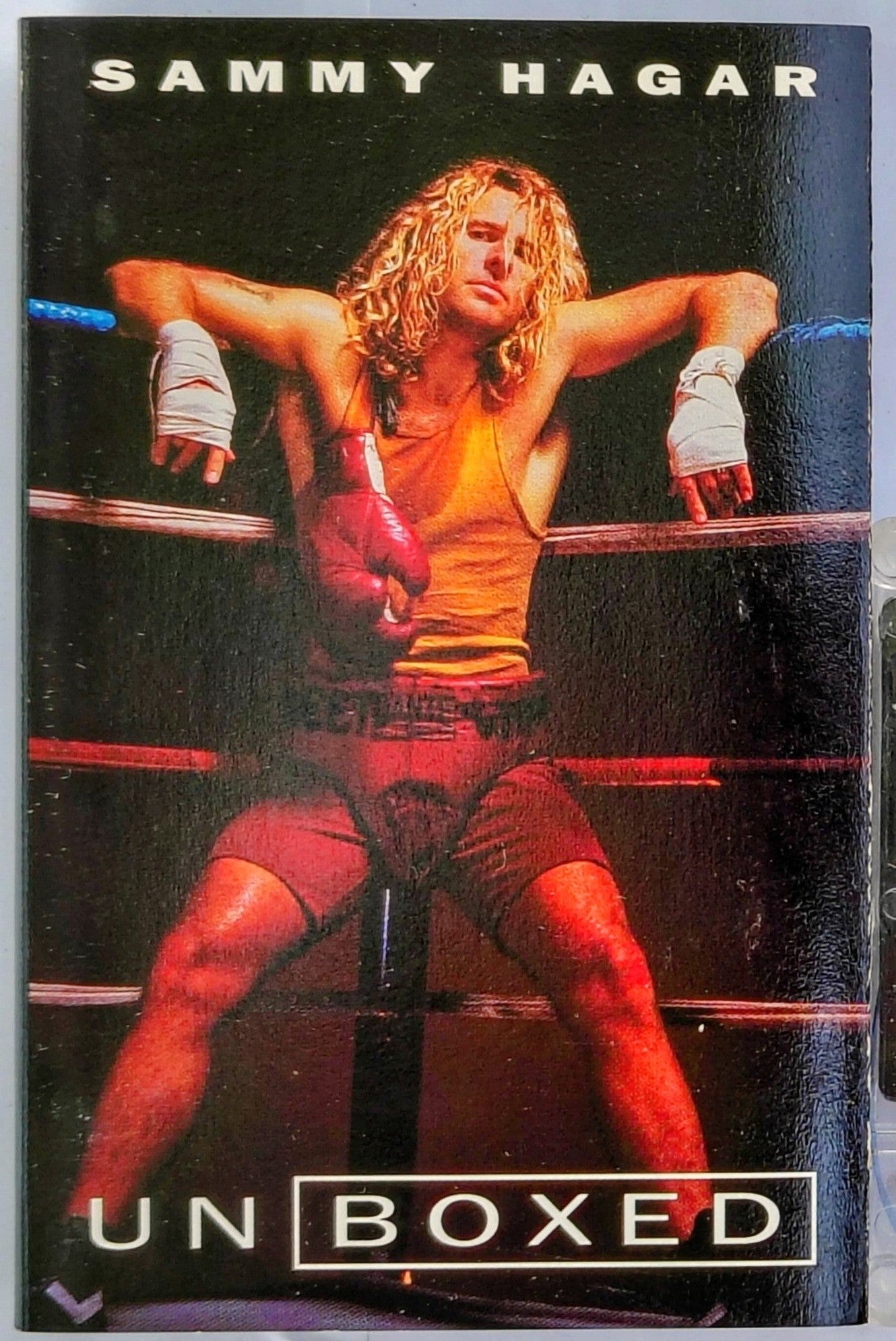 Sammy Hagar - “Unboxed” - CASSETTE TAPE VG+/VG