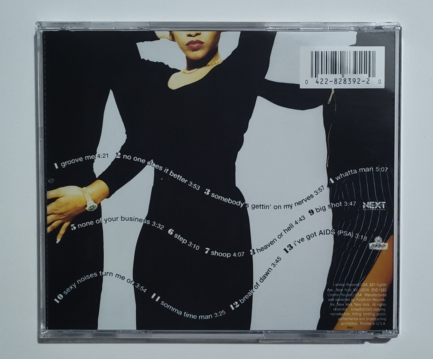 Salt 'N' Pepa - "Very Necessary" - COMPACT DISC VG+/VG+