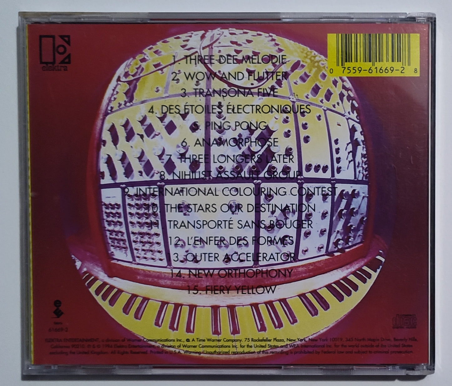 Stereolab - "Mars Audiac Quintet" - COMPACT DISC (Promo Copy) NM/VG+