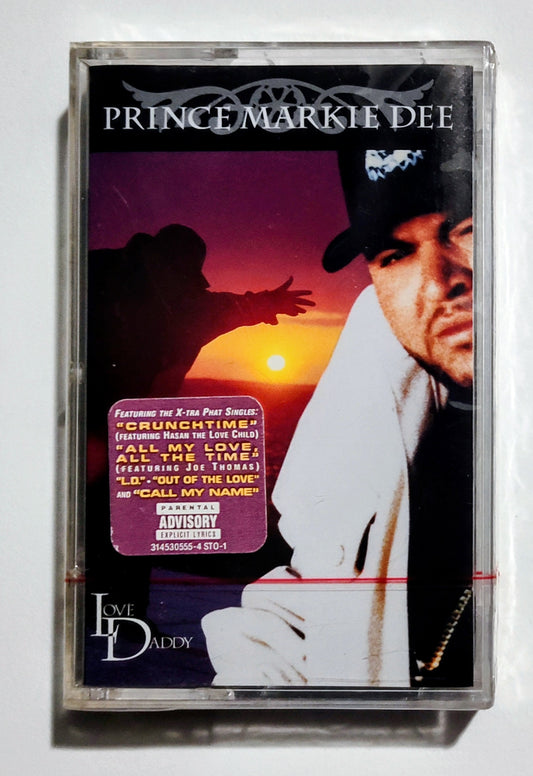 Prince Markie Dee - "Love Daddy" - CASSETTE TAPE NM/M (Sealed with hype sticker; tiny tears in cellophane)