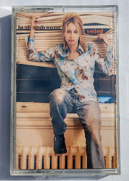 Leah Andreone - “Veiled” - CASSETTE TAPE VG+/VG+