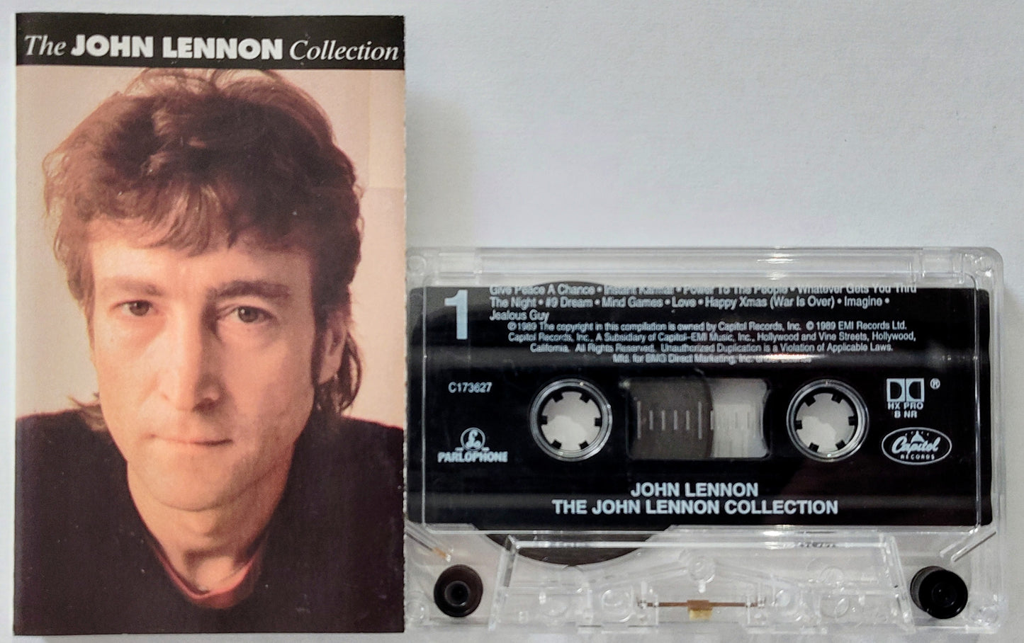 John Lennon - “The John Lennon Collection” - CASSETTE TAPE (BMG) VG/VG