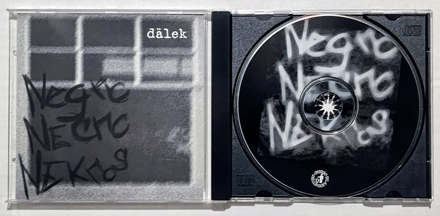 dälek - “Negro Necro Nekros” -  INDIE COMPACT DISC VG+/VG+