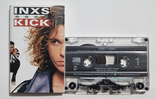 INXS - "KICK" - CASSETTE TAPE (AR; DOLBY HX PRO) VG/VG