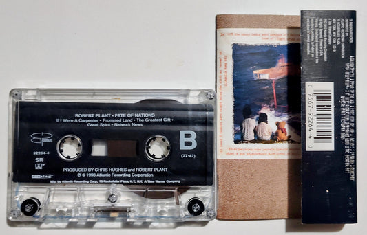 Robert Plant - "Fate Of Nations" - CASSETTE TAPE VG+/VG
