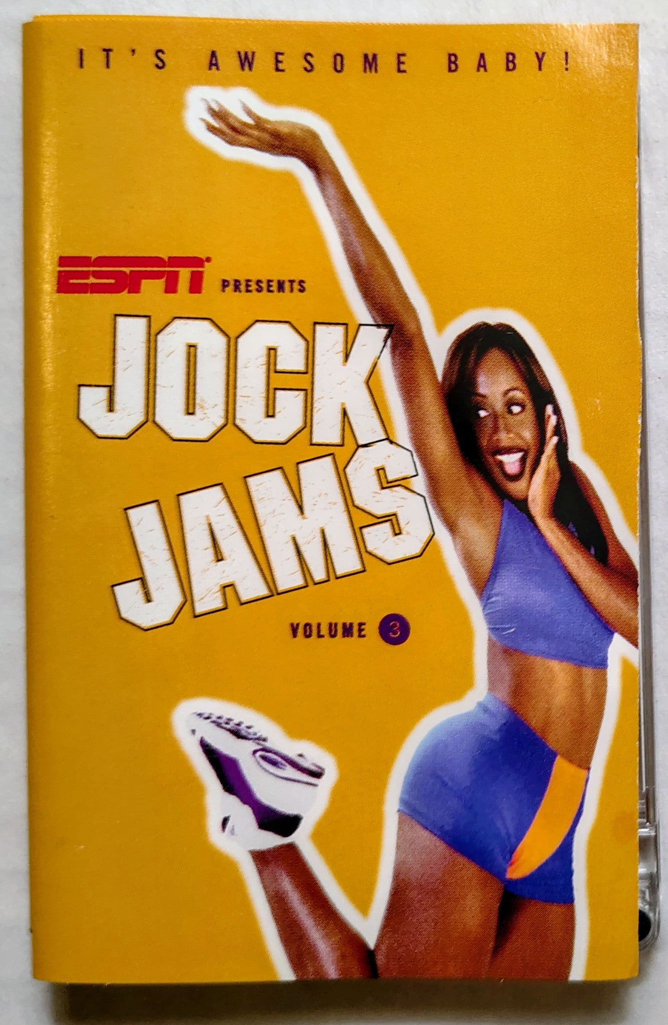 Various Artists - “ESPN Jock Jams Vol. 3” - CASSETTE TAPE VG+/VG+