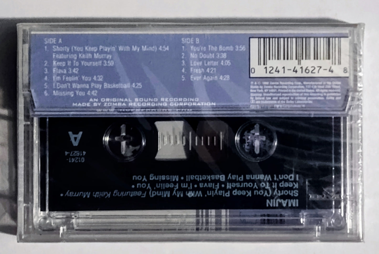 Imajin - “Imagine” - CASSETTE TAPE NM/M (Sealed; light wear)