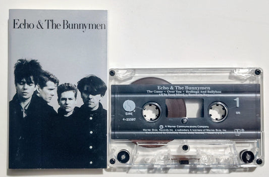 Echo & The Bunnymen - "Echo & The Bunnymen" - CASSETTE TAPE (SR) VG+/VG+